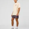 Values Run Club FLXCotton Tee - Off White-Candy Pink