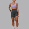 Elixir Ultra High-Rise 6" Short Pockets - Dark Storm