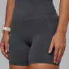 Elixir Ultra High-Rise 6" Short Pockets - Dark Storm
