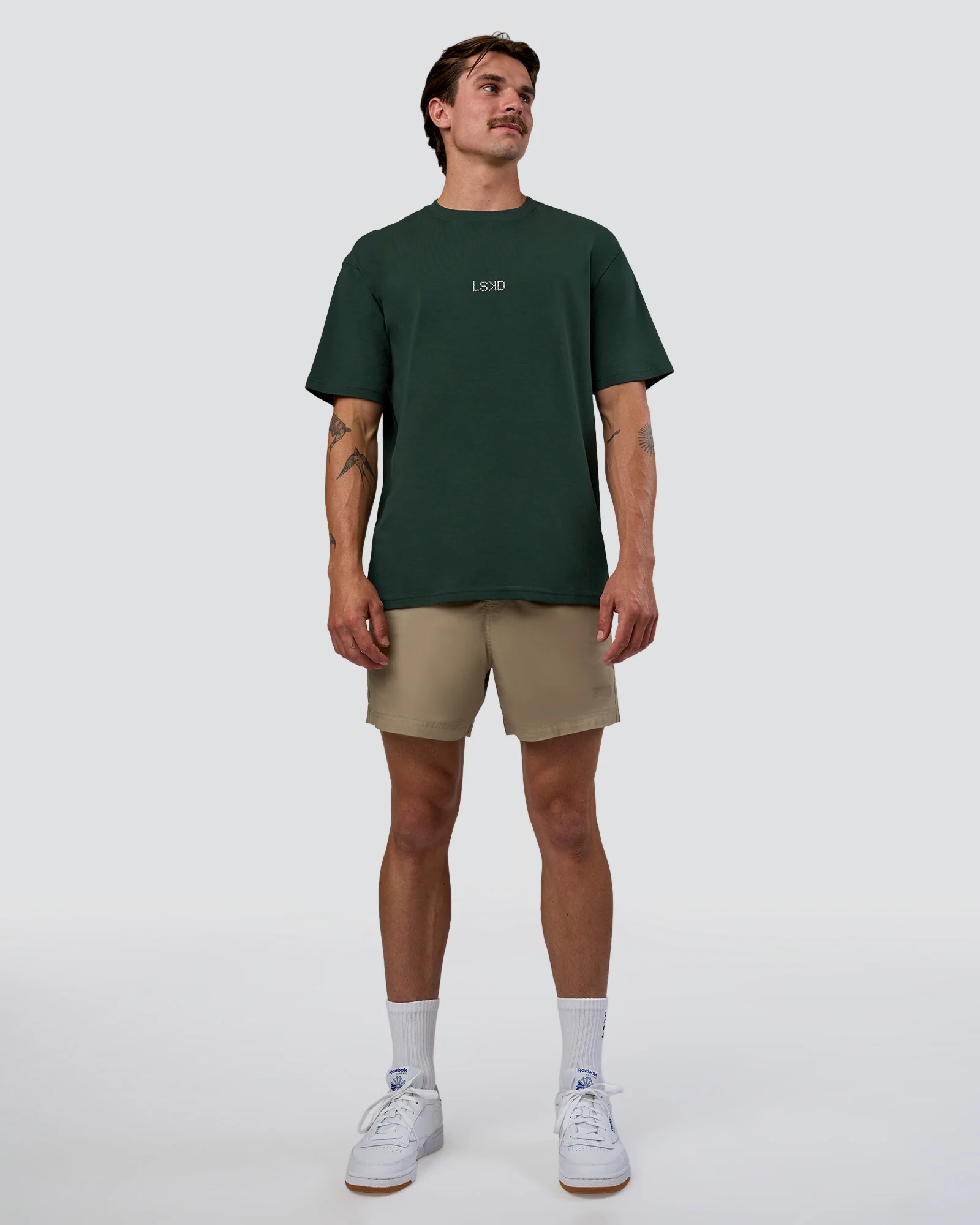 572-merry-journey-flxcotton-oversized-tee-vital-green-white-11.webp Merry Journey FLXCotton Oversized Tee - Vital Green-White