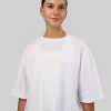 5724-together-we-rise-flxcotton-oversized-tee-white-solar-lime-4.webp Together We Rise FLXCotton Oversized Tee - White-Solar Lime