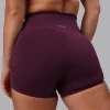 Elixir Ultra High-Rise 4" Short Pockets - Cherry Lacquer