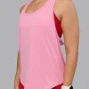 AeroFLX+ Drop Armhole Seamless Tank - Candy Pink/Candy Pink