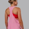 AeroFLX+ Drop Armhole Seamless Tank - Candy Pink/Candy Pink