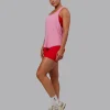 AeroFLX+ Drop Armhole Seamless Tank - Candy Pink/Candy Pink