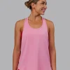 AeroFLX+ Drop Armhole Seamless Tank - Candy Pink/Candy Pink