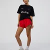 LSKD Run Club FLXCotton Oversized Tee - Black-White