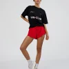 LSKD Run Club FLXCotton Oversized Tee - Black-White