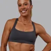 Bree Masters Velocity Sports Bra - Stormy