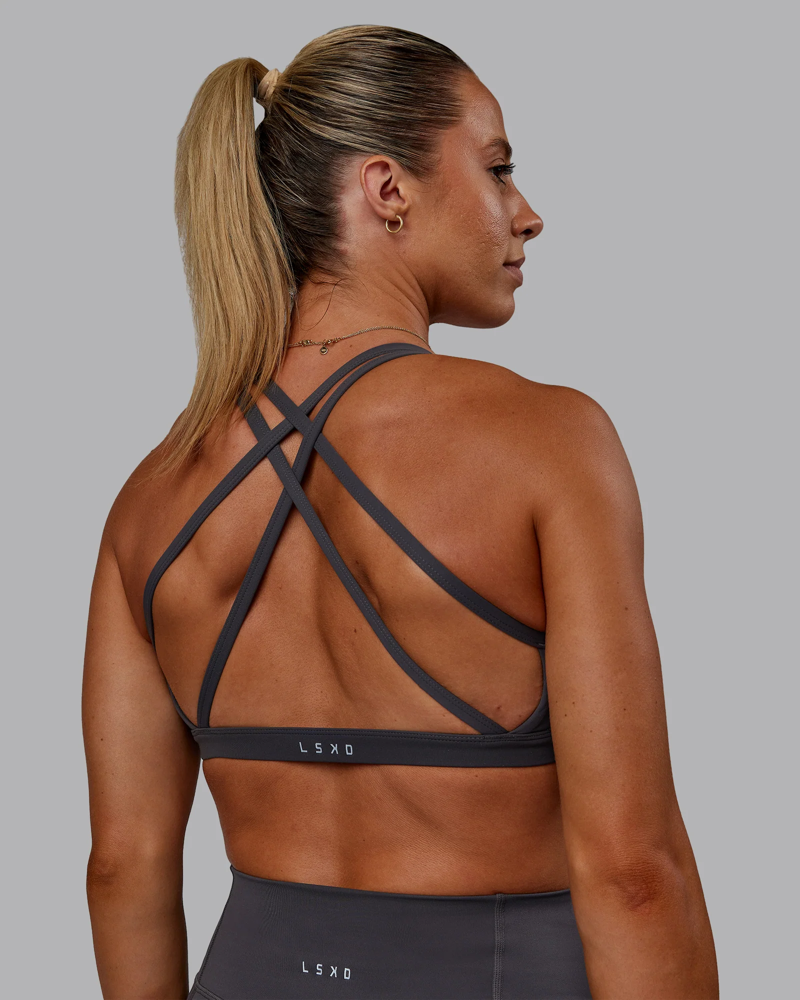 Bree Masters Velocity Sports Bra - Stormy