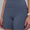 Elixir Ultra High-Rise 6" Short Pockets - Night Shadow