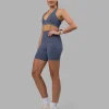 Elixir Ultra High-Rise 6" Short Pockets - Night Shadow