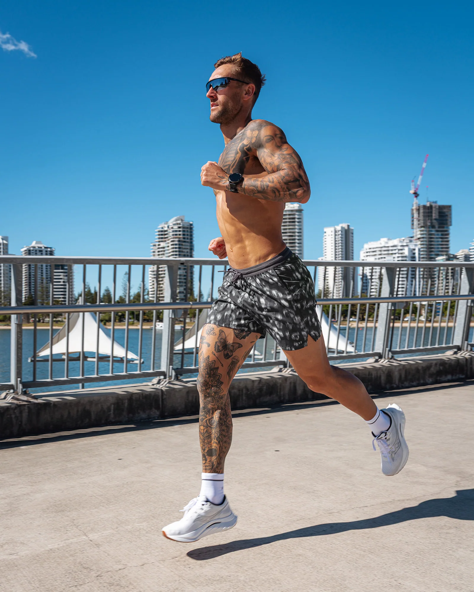 590-pace-5-lined-running-short-markings-dark-storm-print-2.webp Pace 5" Lined Running Short - Markings Dark Storm Print