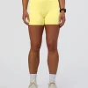 Fusion Ultra High-Rise 4" Short Pockets - Yellow Fizz