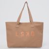 Hold It All Canvas Tote - Warm Smoke