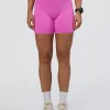 Fusion Ultra High-Rise 6" Short Pockets - Ultra Fuchsia