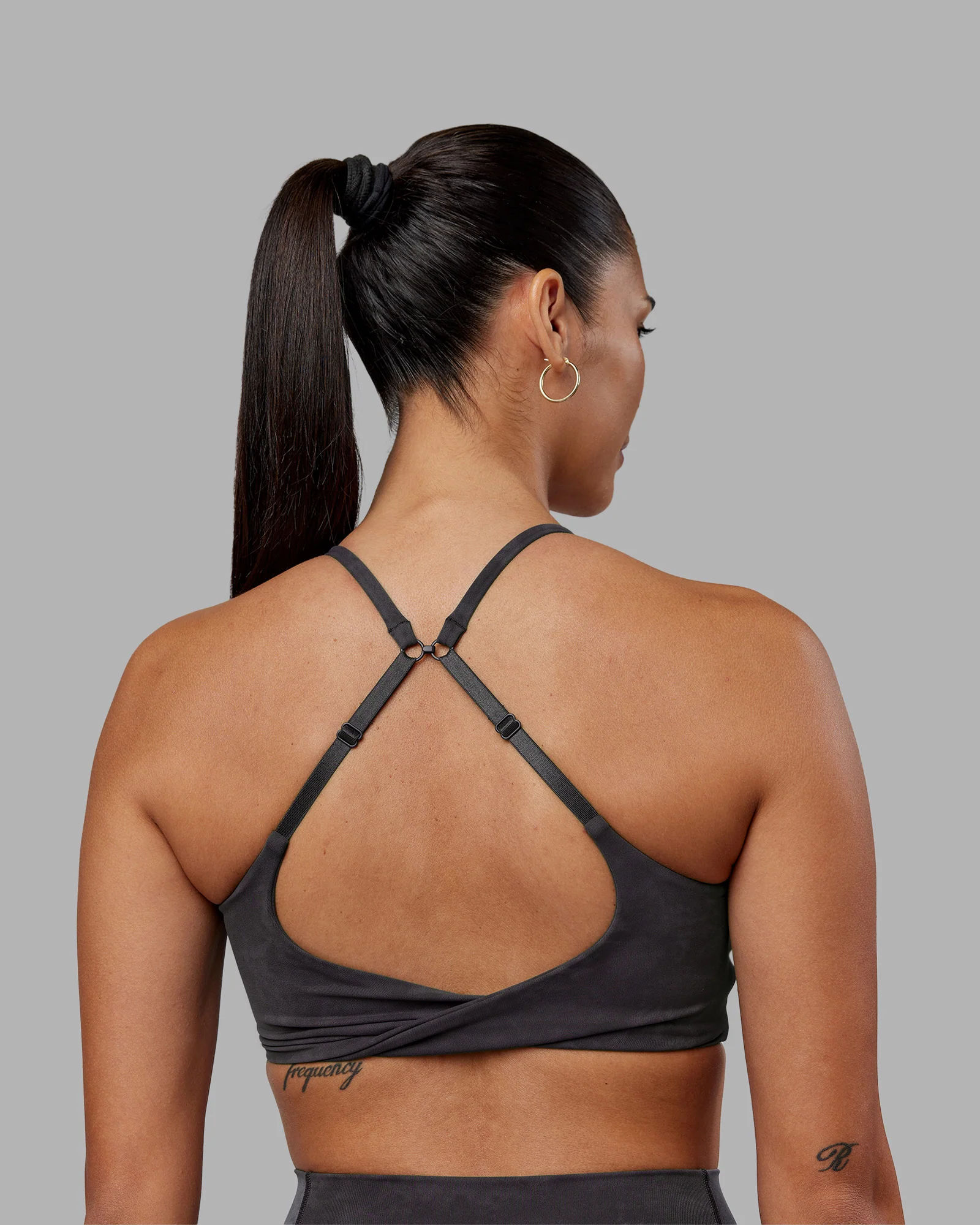 Twist Sports Bra - Dark Storm Wash