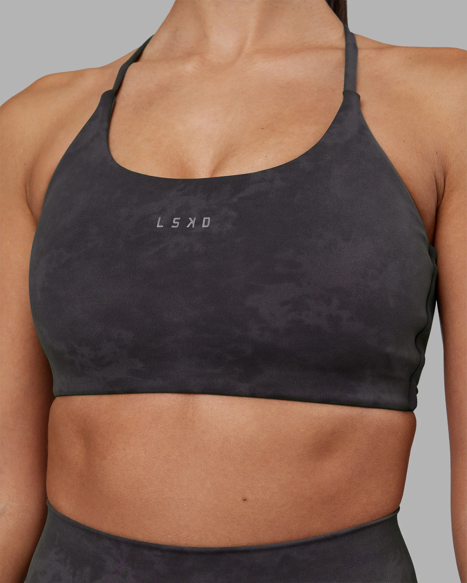 Twist Sports Bra - Dark Storm Wash