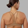 Agile Sports Bra - Warm Smoke