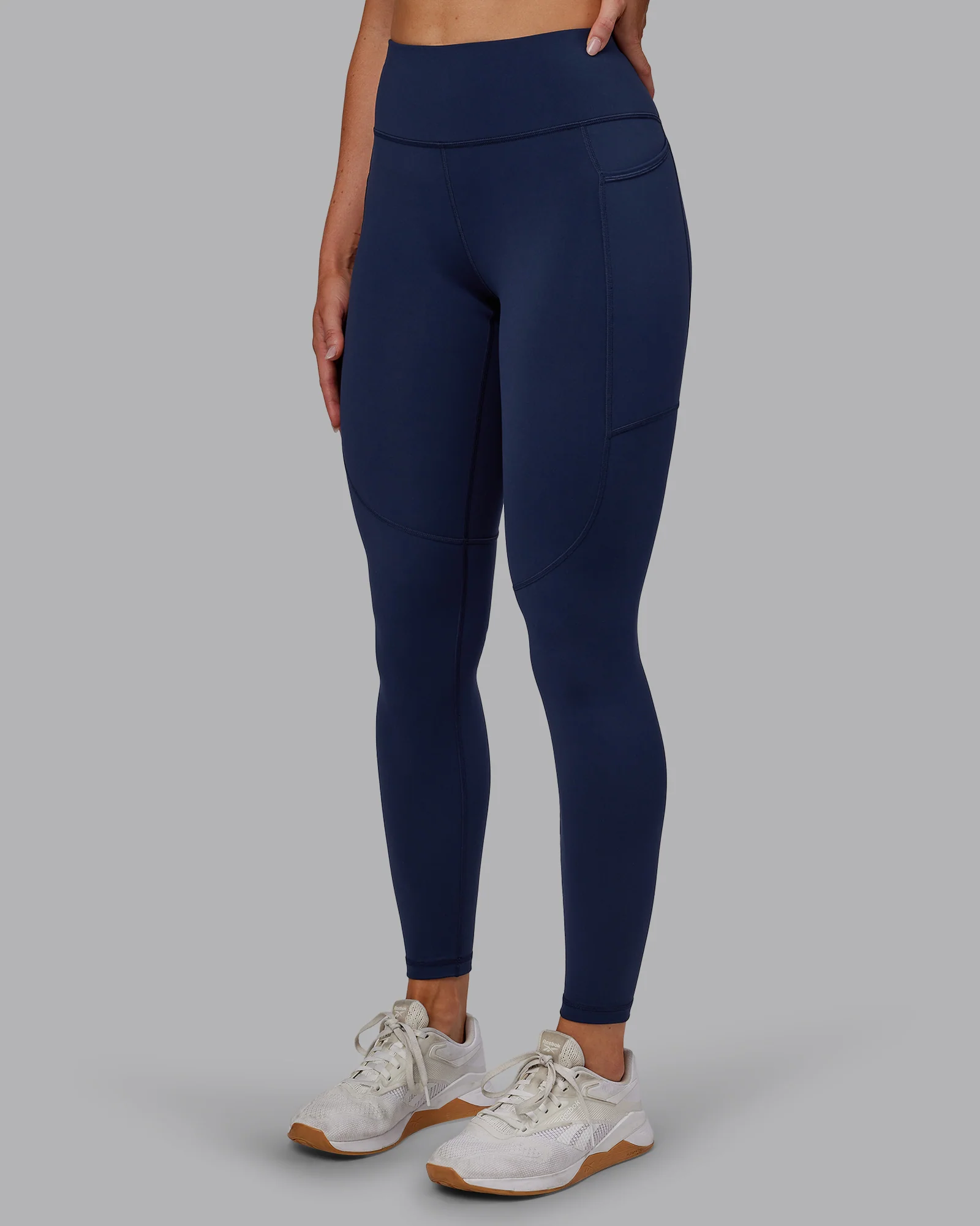 Rep Ultra High-Rise Full Length Legging Pockets No Logo - Future Navy