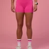 Fusion Ultra High-Rise 4" Short Pockets - Ultra Pink