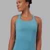 AeroFLX+ Seamless Tank - Retro Blue/Retro Blue