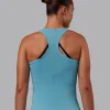 AeroFLX+ Seamless Tank - Retro Blue/Retro Blue