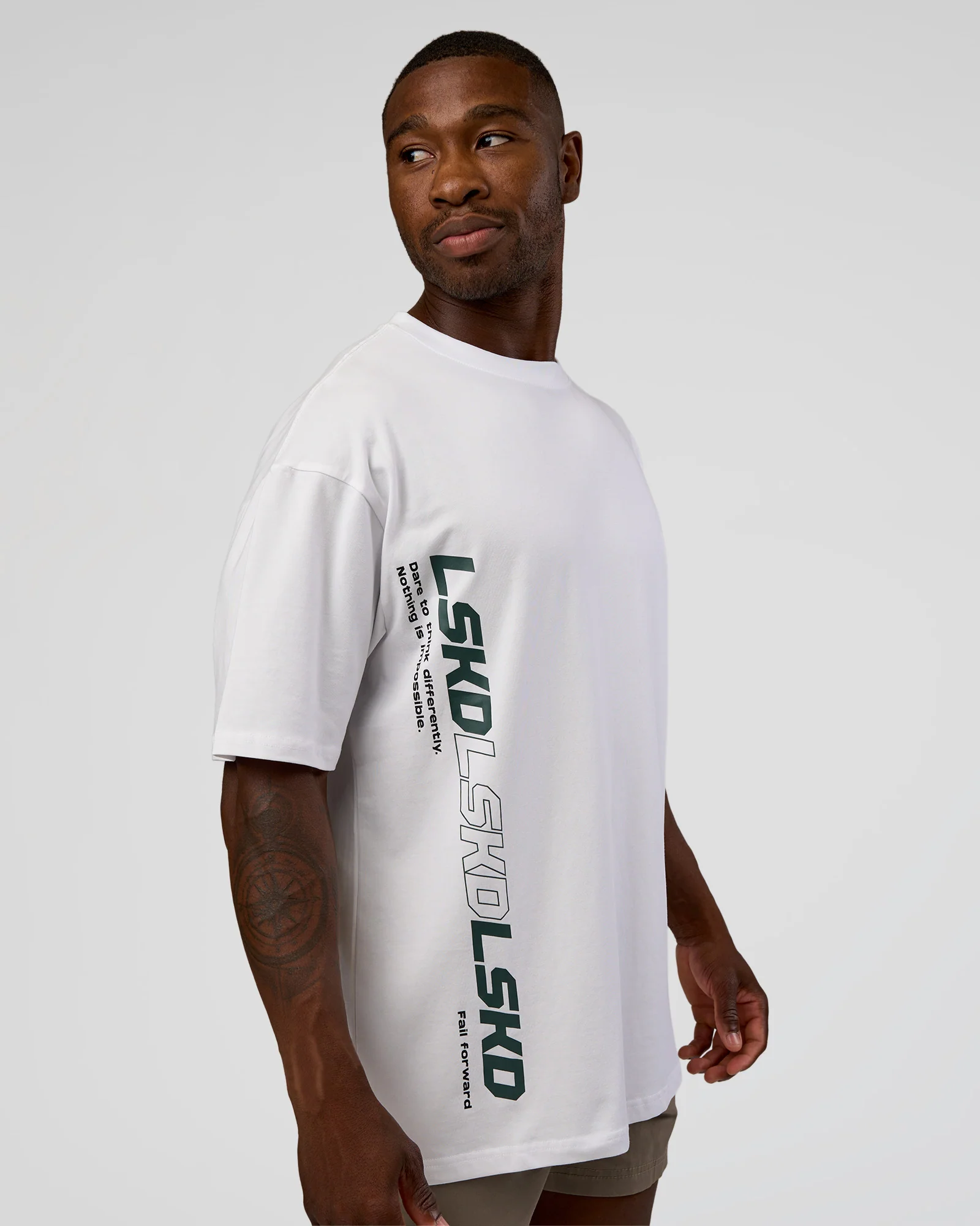 6001-nothing-is-impossible-flxcotton-oversized-tee-white-vital-green-2.webp Nothing Is Impossible FLXCotton Oversized Tee - White-Vital Green
