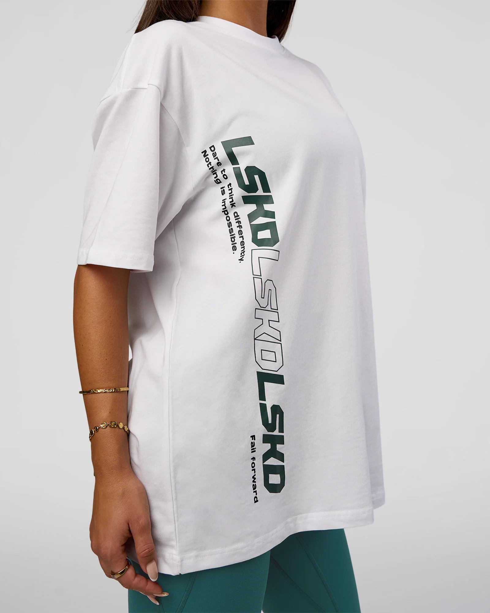 6001-nothing-is-impossible-flxcotton-oversized-tee-white-vital-green-9.webp Nothing Is Impossible FLXCotton Oversized Tee - White-Vital Green
