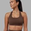 Aspire Sports Bra - Chocolate Martini