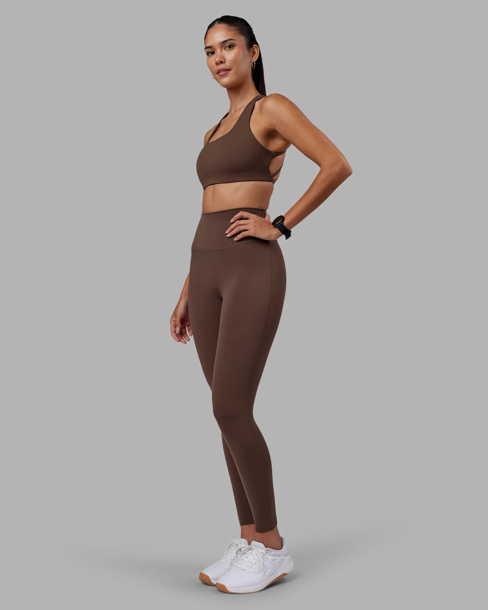 Aspire Sports Bra - Chocolate Martini