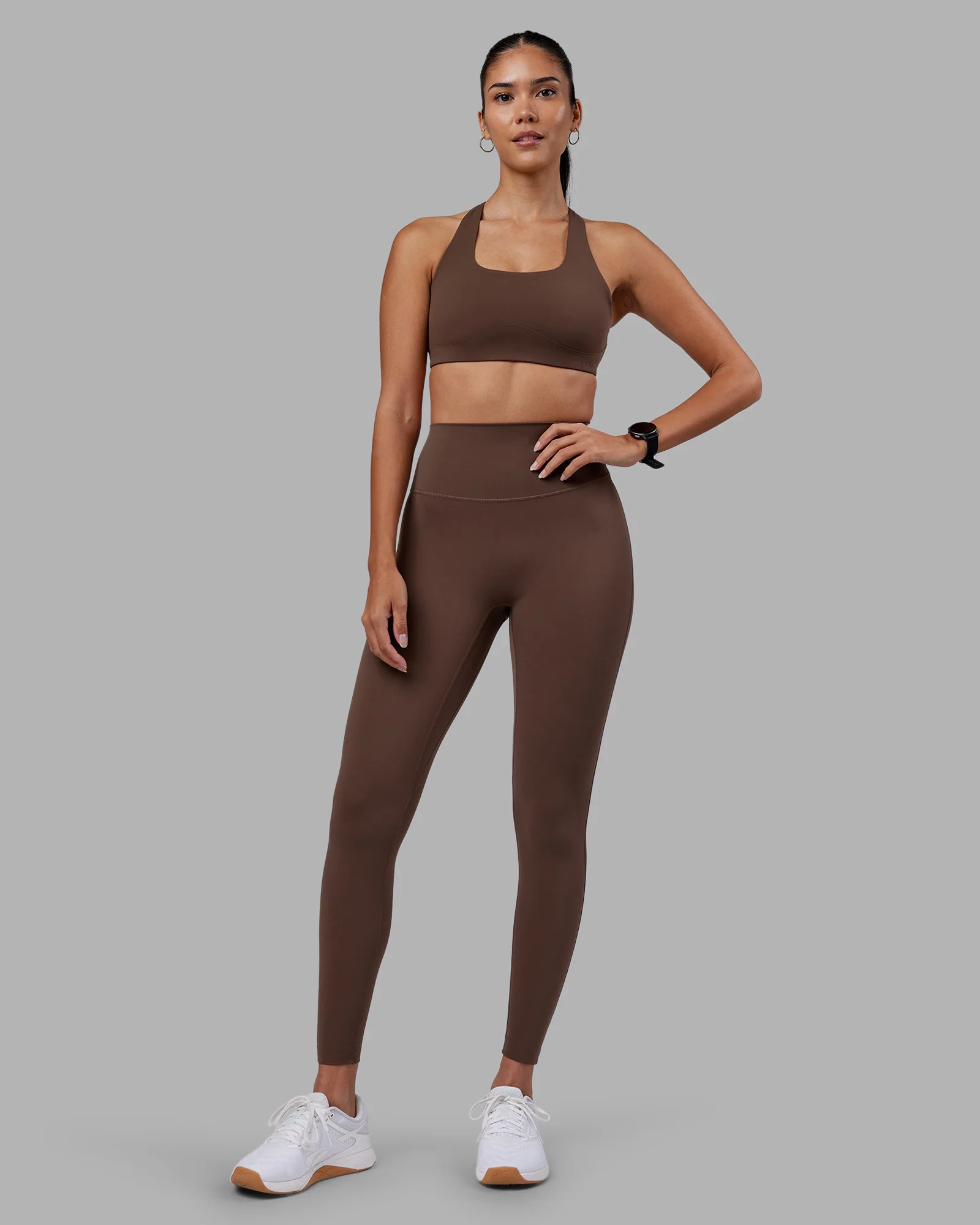 Aspire Sports Bra - Chocolate Martini