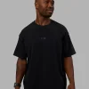 6063-variation-heavyweight-flxcotton-oversized-tee-black-black-3.webp Variation Heavyweight FLXCotton Oversized Tee - Black-Black