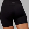 Rep Ultra High-Rise 6" Short Pockets - Black-Ultra Orange