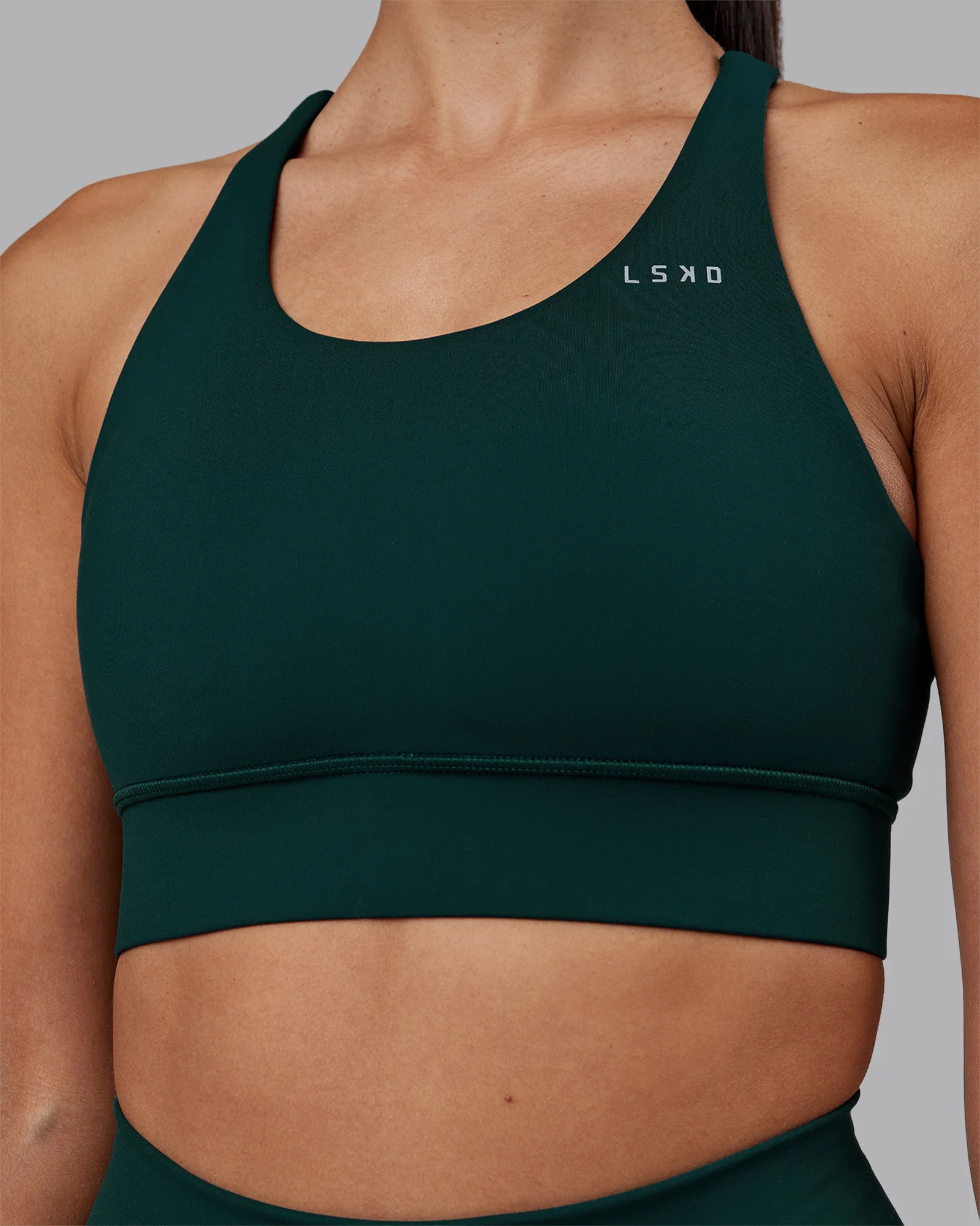 Accelerate Sports Bra - Dark Moss