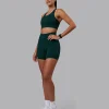 Accelerate Sports Bra - Dark Moss
