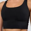 Circuit Longline Sports Bra - Black