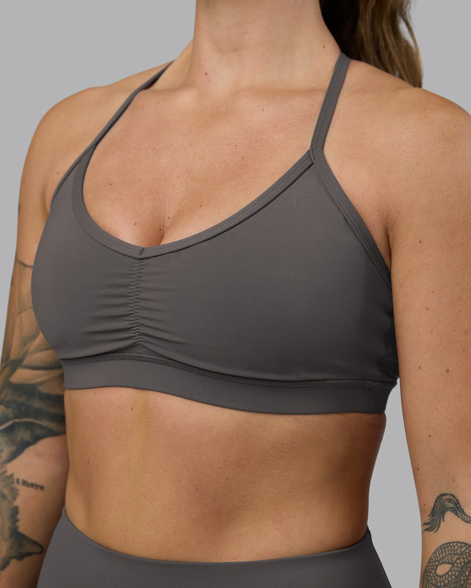 Clarity Sports Bra - Dark Storm