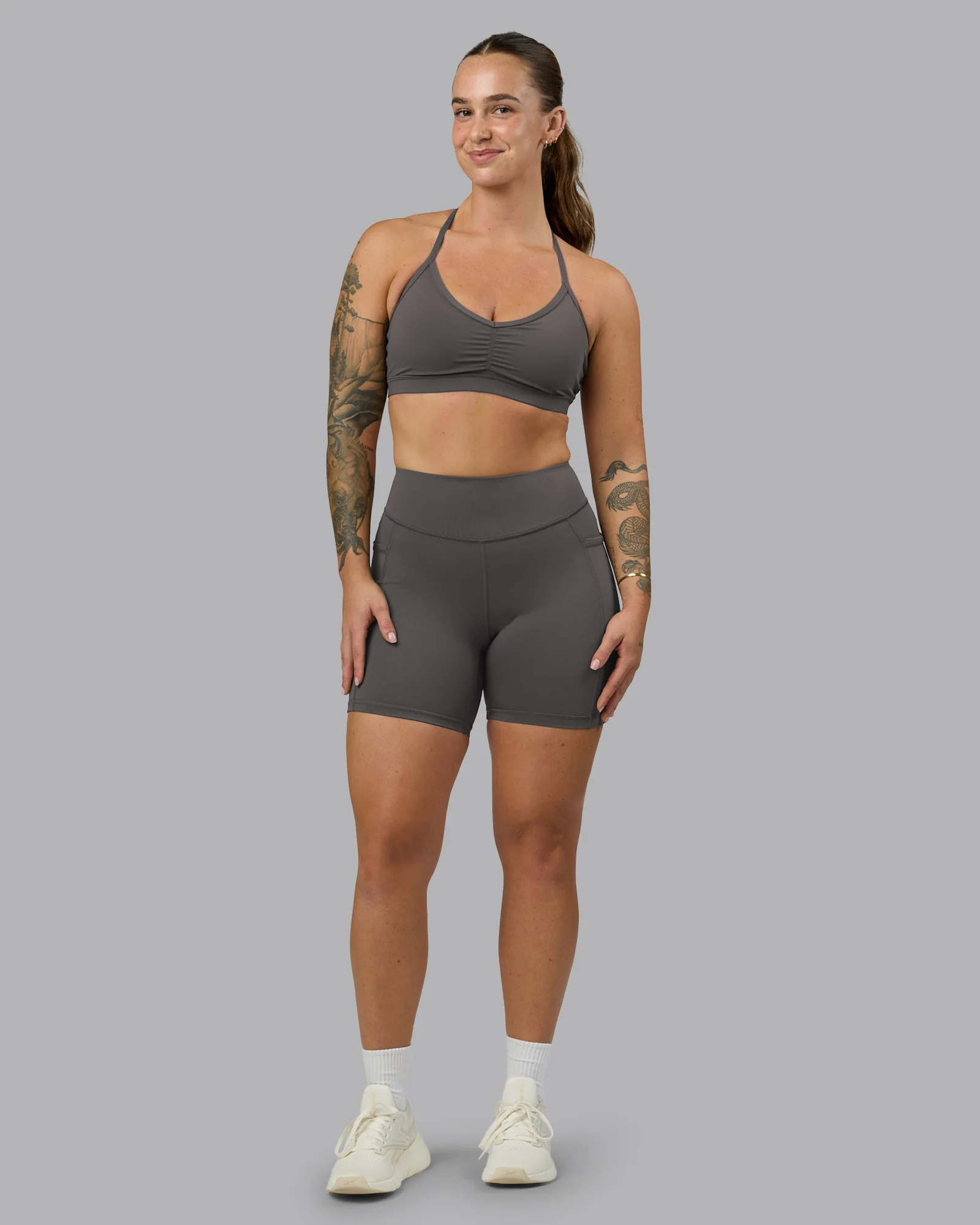 Clarity Sports Bra - Dark Storm