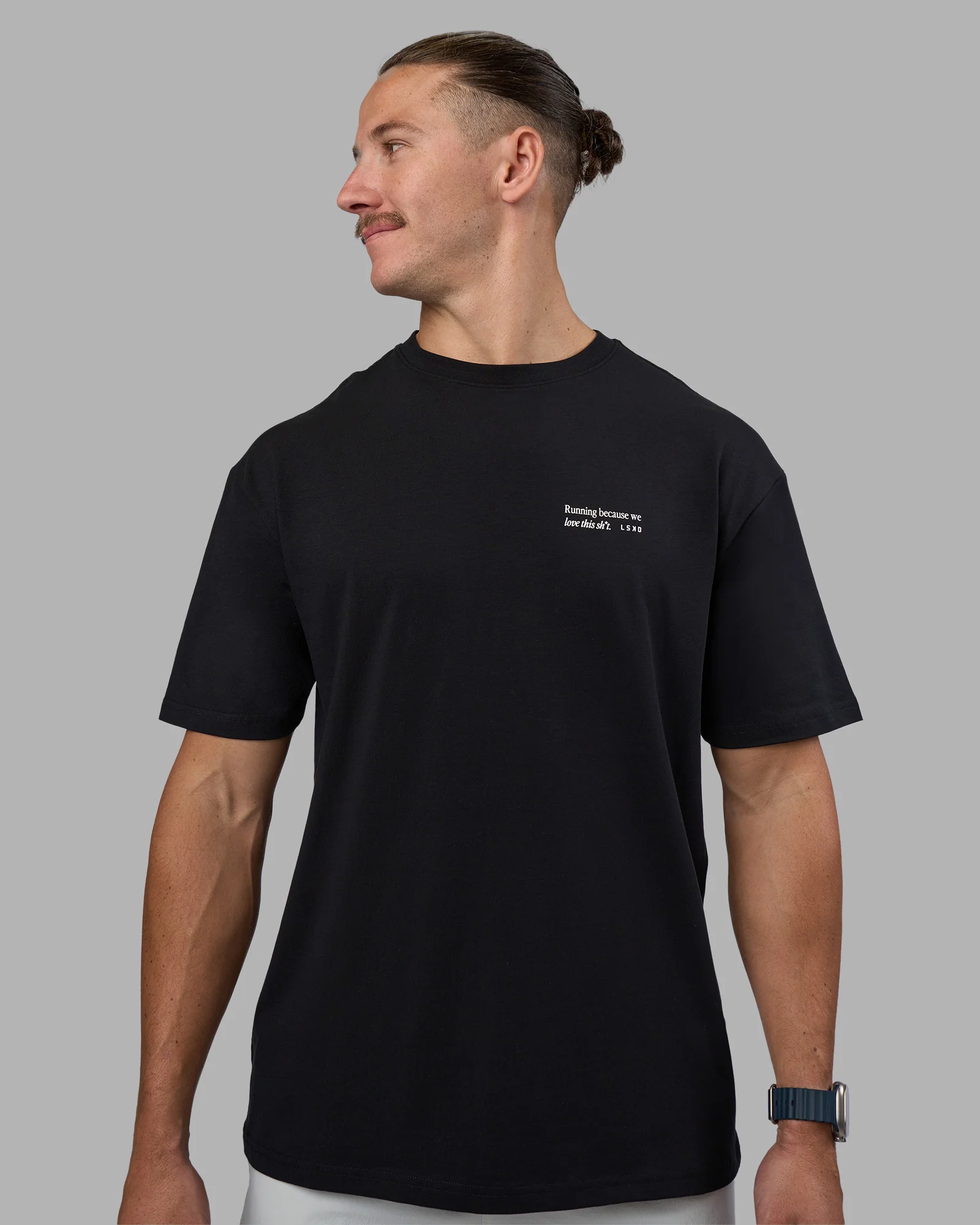 6161-today-s-run-flxcotton-oversized-tee-black-white-4.webp Today's Run FLXCotton Oversized Tee - Black-White