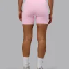 Fusion Ultra High-Rise 6" Short Pockets - Pale Pink