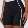 Liberate Contrast High-Rise 6" Short Pockets - Black-White
