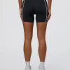 Liberate Contrast High-Rise 6" Short Pockets - Black-White