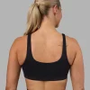 Impulse Reversible Sports Bra - Black