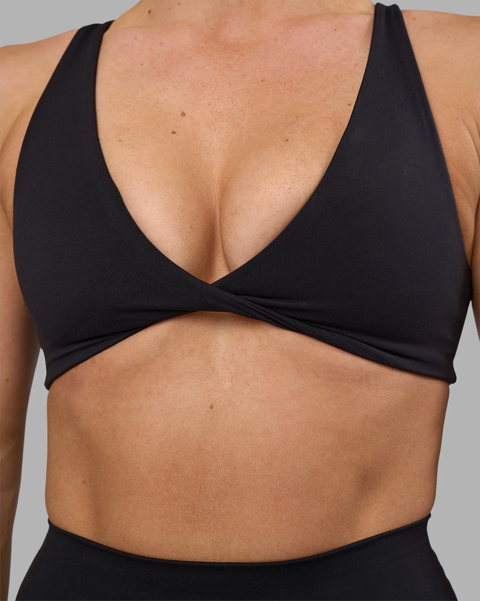 Impulse Reversible Sports Bra - Black