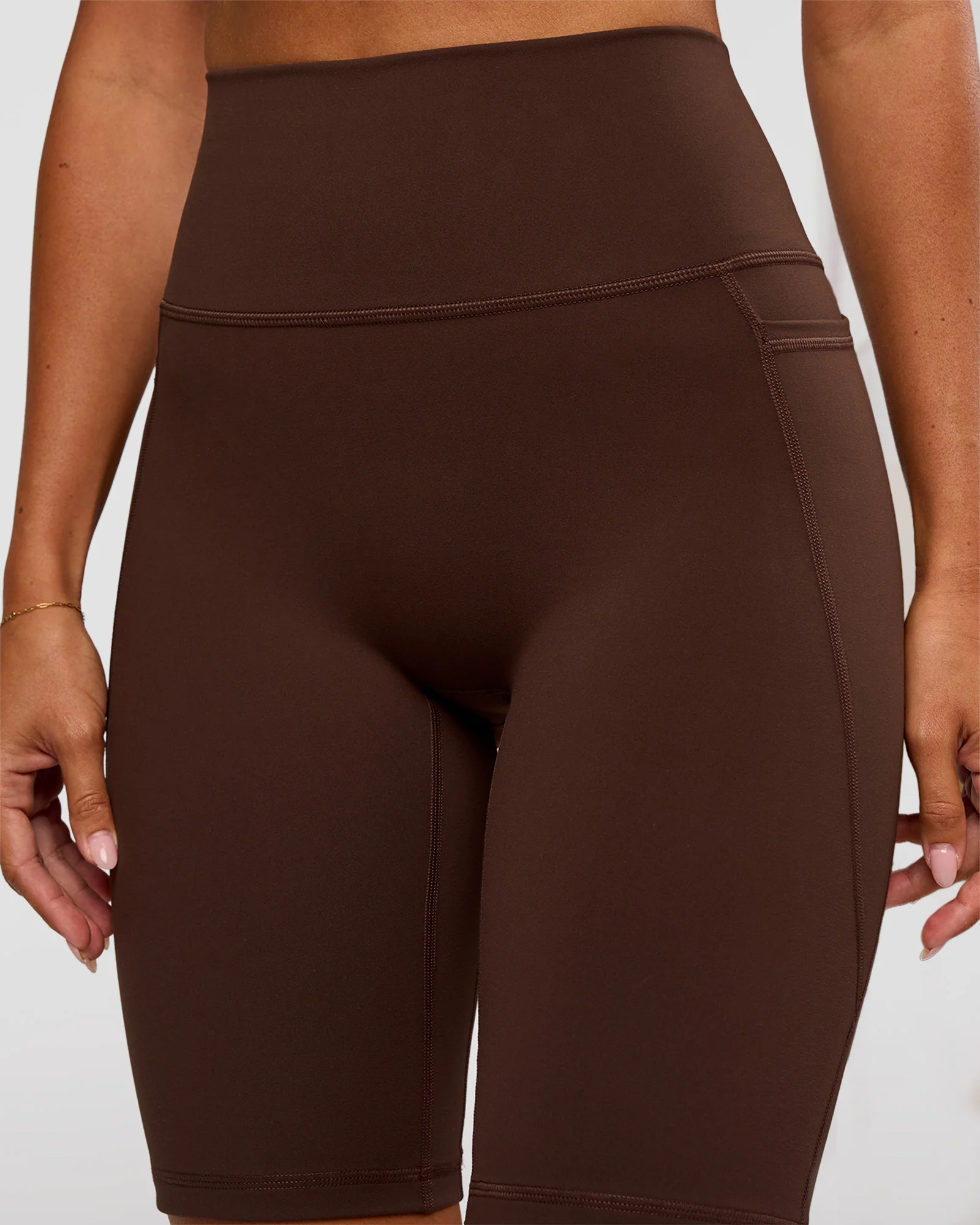 63-fusion-ultra-high-rise-9-short-pockets-hot-chocolate-6.webp Fusion Ultra High-Rise 9" Short Pockets - Hot Chocolate