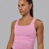 6304-ignite-scrunch-side-tank-bubblegum-1.webp Ignite Scrunch Side Tank - Bubblegum