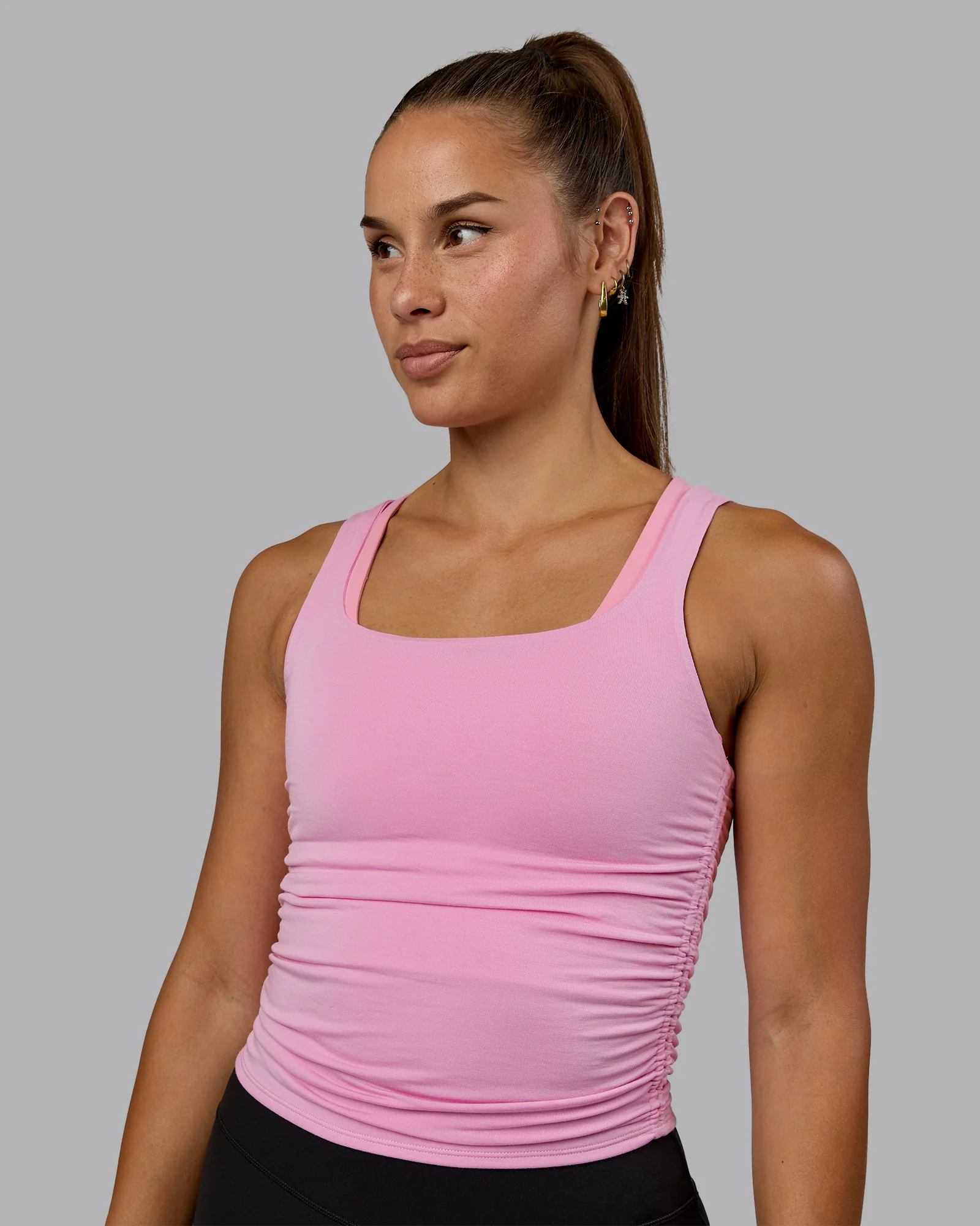 6304-ignite-scrunch-side-tank-bubblegum-1.webp Ignite Scrunch Side Tank - Bubblegum