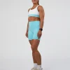Distinction Sports Bra 2.0 - White-Baltic Sea