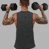 AeroFLX+ Seamless Muscle Tank - Black Camo-Graphite